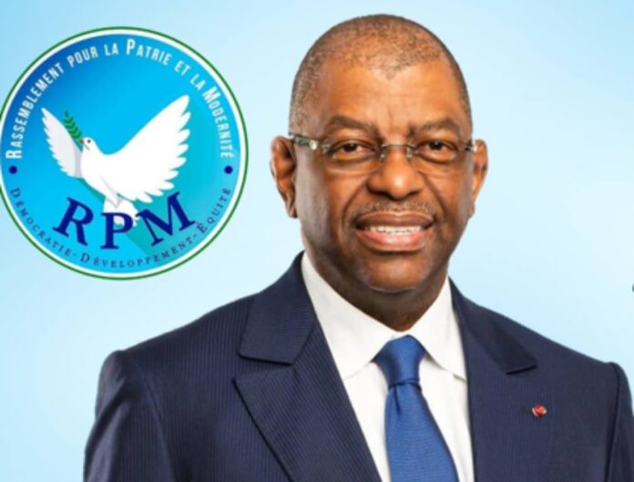 Alexandre Barro Chambrier, Président du Rassemblement pour la Patrie et la Modernité (RPM)