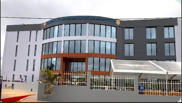 Le nouveau bâtiment administratif de la province de l'Ogooué-Ivindo, baptisé du nom de Nze Thomas de Bouillon, inauguré ce 29 Août 2026 par le président Brice Clotaire Oligui Nguema.