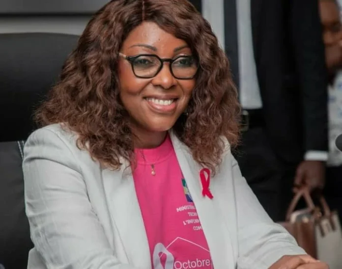 Laurence Ndong, ministre de la Fonction publique.
