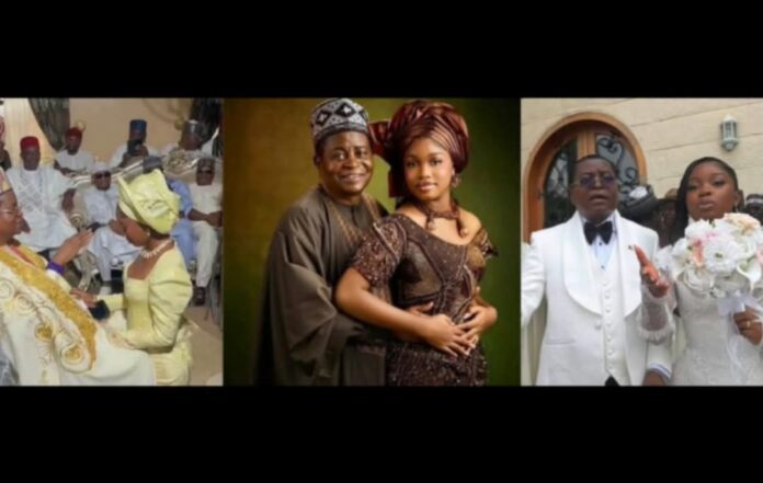 Emmanuel Ocheja, 74 ans, et Winifred, 18 ans, ont célébré leur mariage à Abuja.