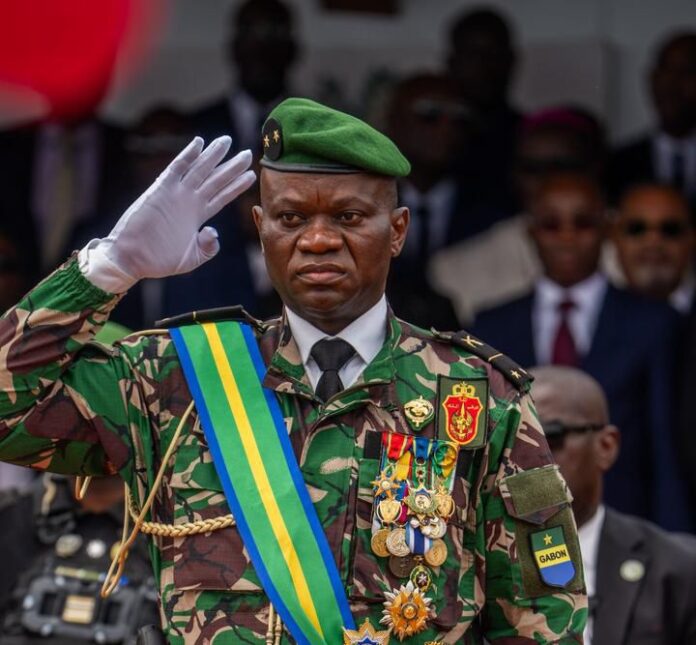 Brice Oligui Nguema, président du Gabon.