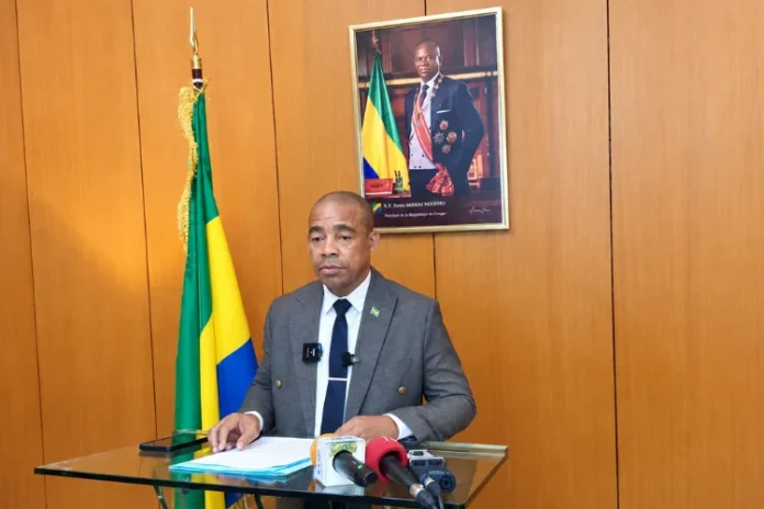 Germain Biahodjow, ministre de la Communication et des Médias.