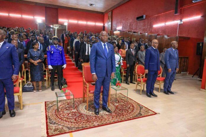 Le Président de la République, Brice Clotaire Oligui Nguema , a pris part ce 05 octobre 2026 à l’audience solennelle marquant la rentrée judiciaire 2026-2027 au Palais de Justice de Libreville.