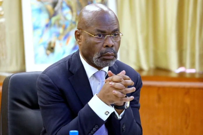 Germain Ngoyo Moussavou, président de la HAC.